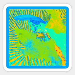 Abstract 42b Sticker